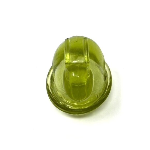 Target Colored Glass Figural Bunny Treats Candy Dish Easter Pink Clear Green - Picture 16 of 16